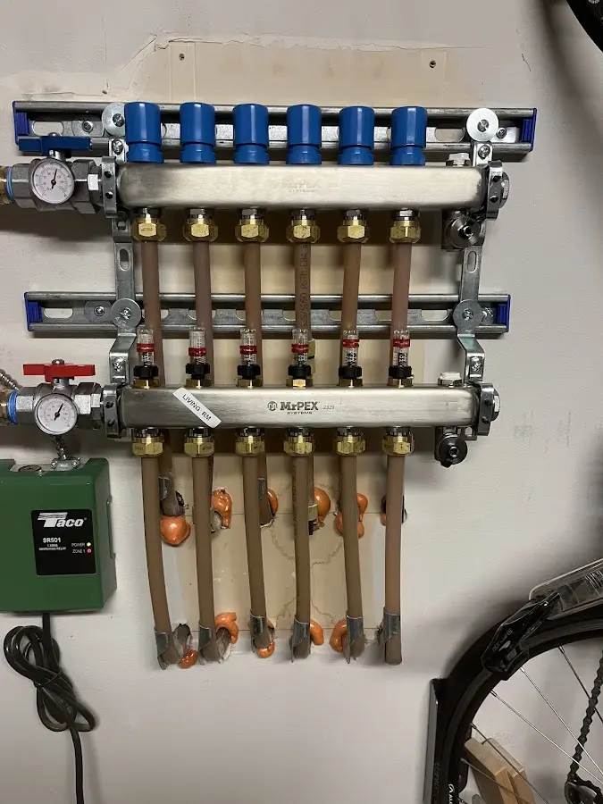 Plumber performing Water Heater Repair at a residential property in Yorba Linda